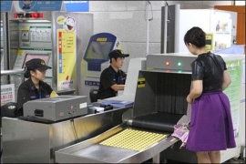 文明你我他，車站行李過安檢機為大家